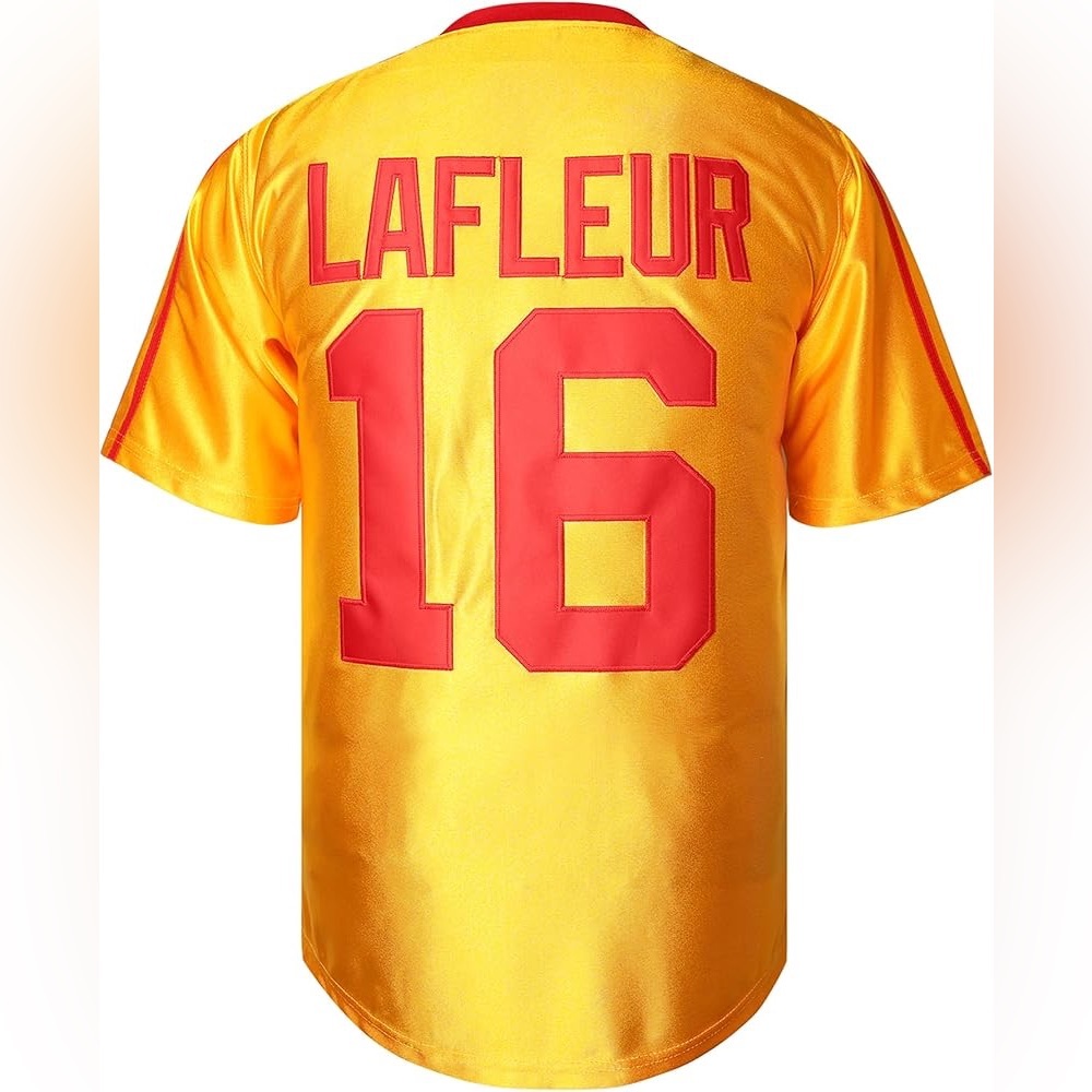 #16 Peter Lafleur Average Joes Dodgeball Jersey Dodgeball Hip Hop Movie Baseball - Picture 3 of 6